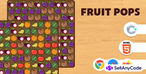 Fruit Pops - HTML5 (Construct3)