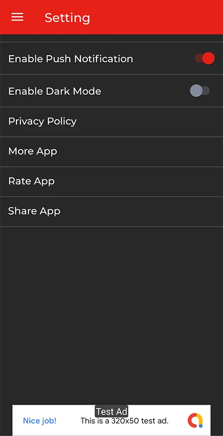 Android HD Video App (YouTube, Server Videos) — screenshot 4