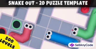Snake Out | Unity 2D Puzzle Template + Editor