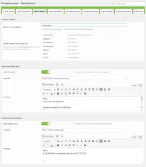PrivateContent - Mail Actions Add-on