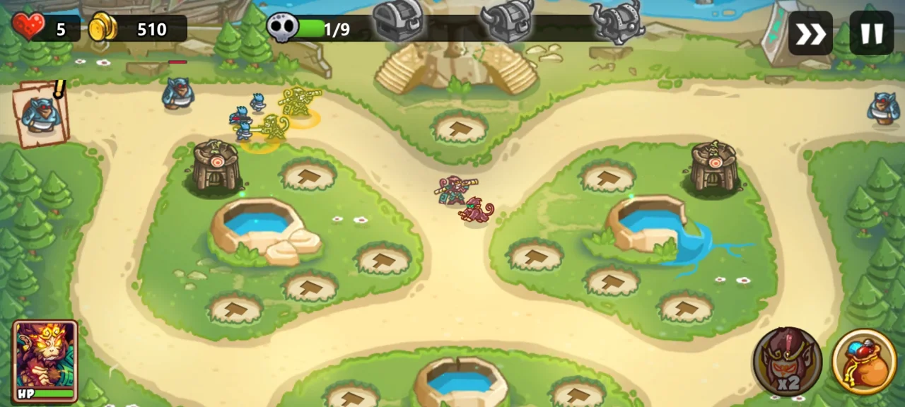 Warrior Defends — screenshot 5