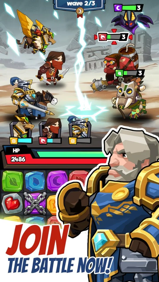 Empires and Dragons: Legendary Puzzle RPG — screenshot 2