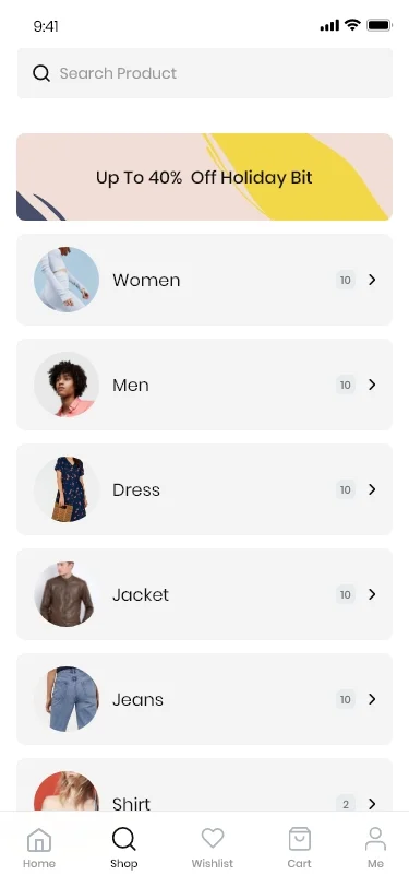 Oreo Fashion - Full React Native App for WooCommerce — screenshot 5