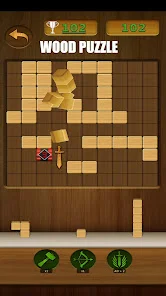Wood Blocks Puzzle 3 in 1 (with Ads) Unity Complete Project — screenshot 1