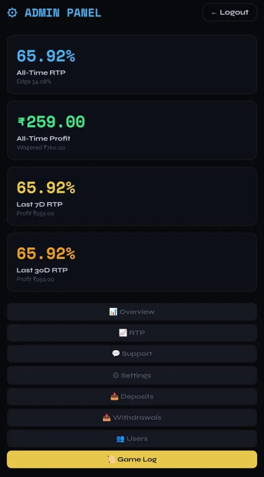 Mines Betting with Multiple Payment Gateway — screenshot 5