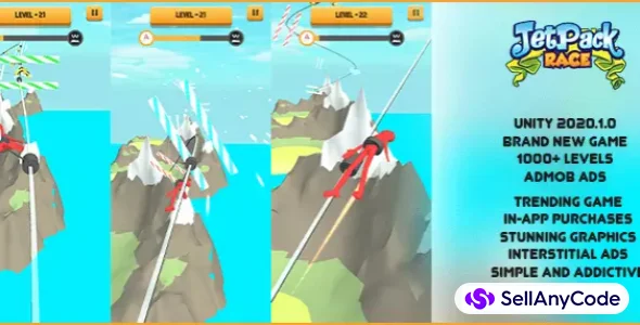 Jetpack Race | Brand New Hypercasual Game | Trending Game