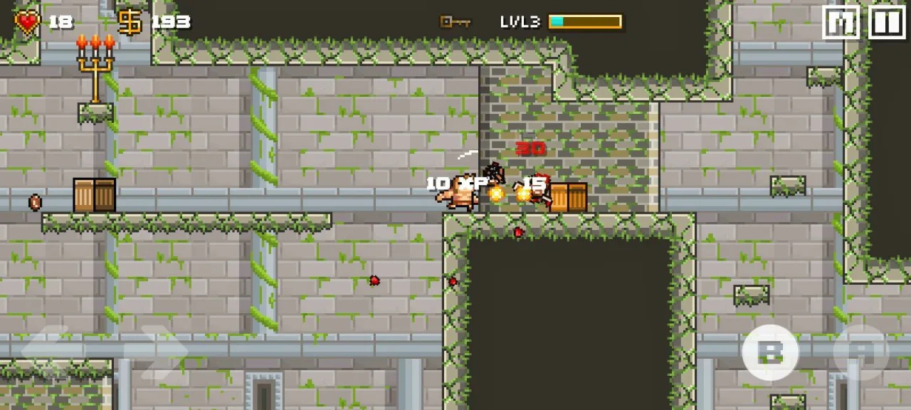 2D Sword of Knight Unity Mobile Platformer Template — screenshot 3