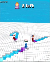 Fall Rush.io Hyper Casual Game