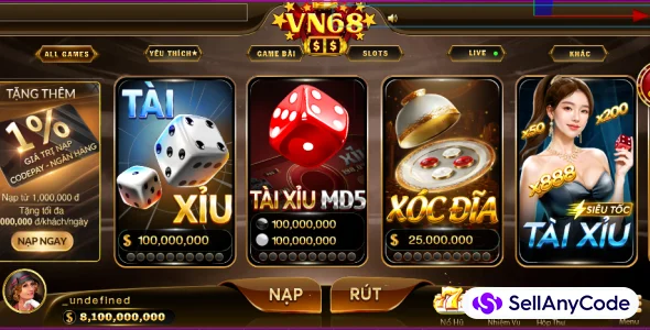 Asian Card & Slot Game Framework Full C# Source (Server + Client + DB + Admin + Bot Bet)