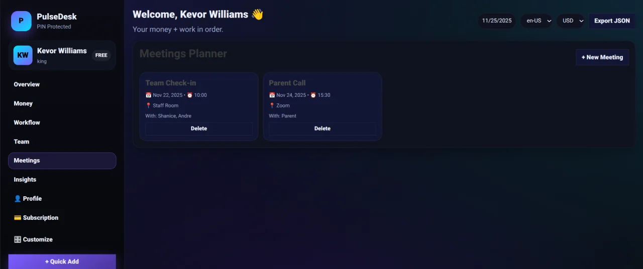 PulseDesk — screenshot 4