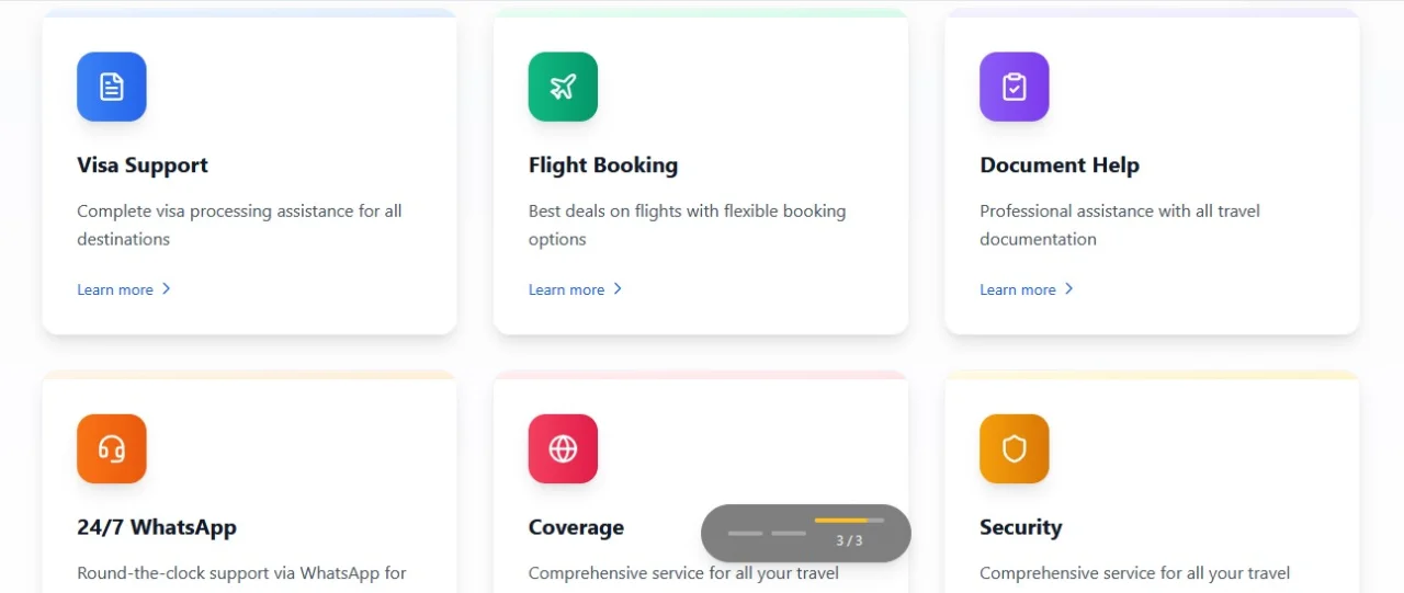 Agency Travel Website Template React + Supabase, Multilingual (PT/EN/FR), Dark/Light Mode, Modern Design, Ready to Deploy. — screenshot 2