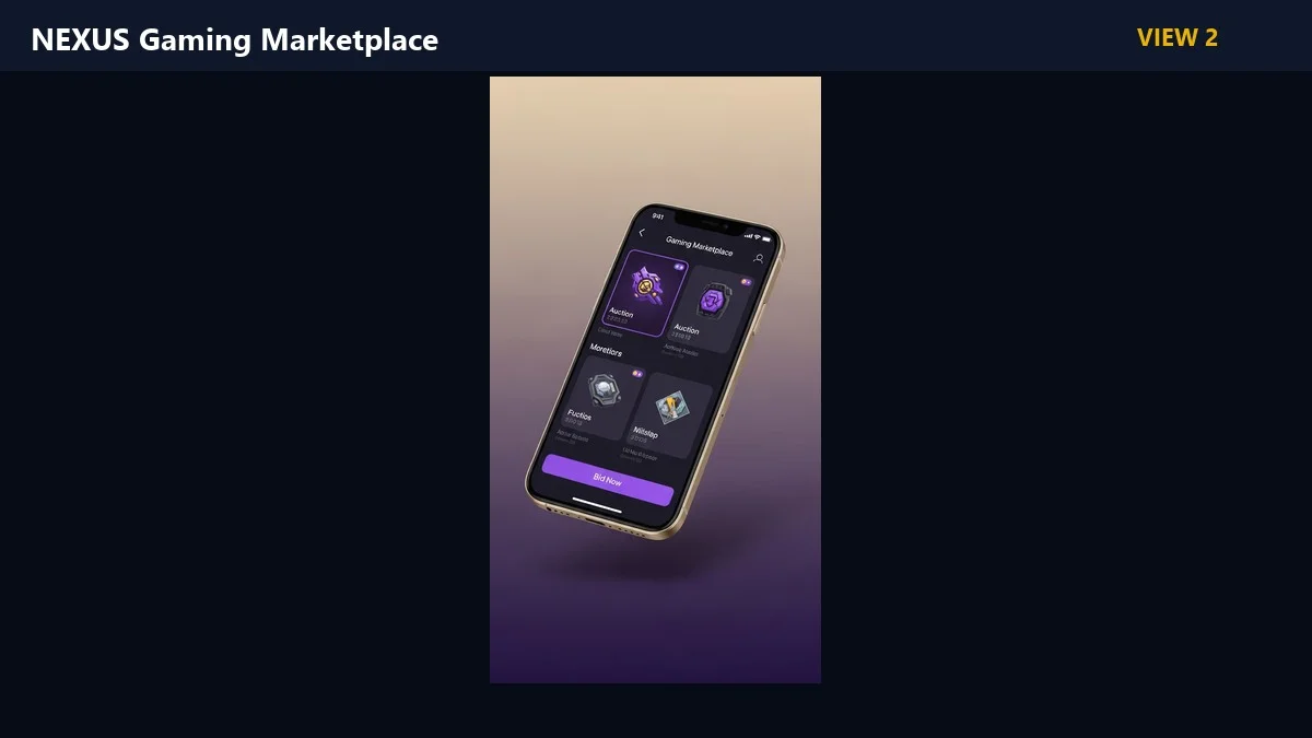 NEXUS Gaming Marketplace — screenshot 2
