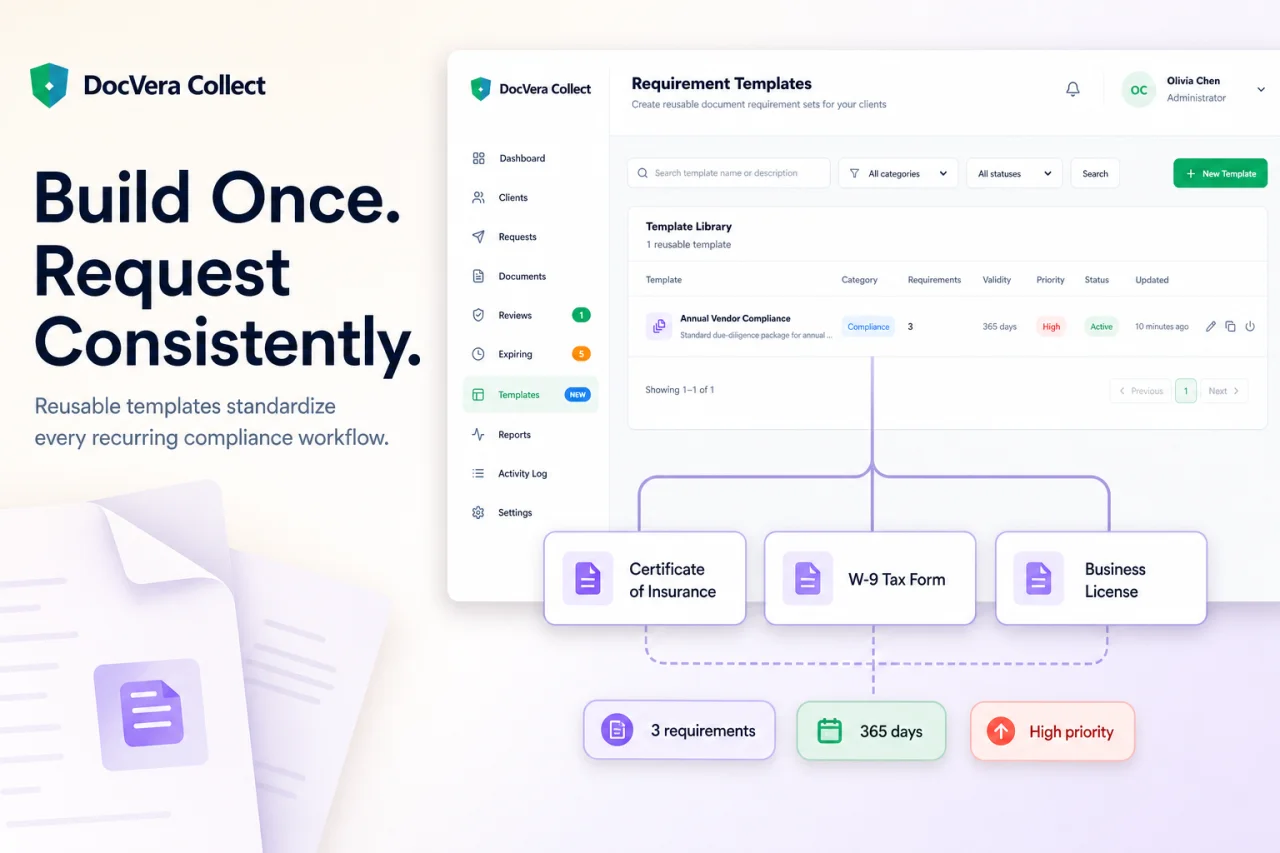 DocVera Collect Document Compliance Manager — screenshot 5