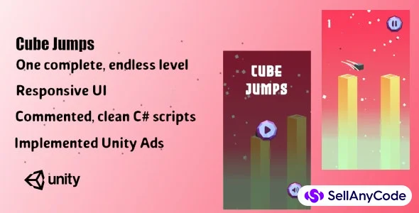 Cube Jumps - Complete Unity Game — cover