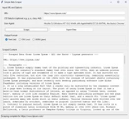 Web Scraper