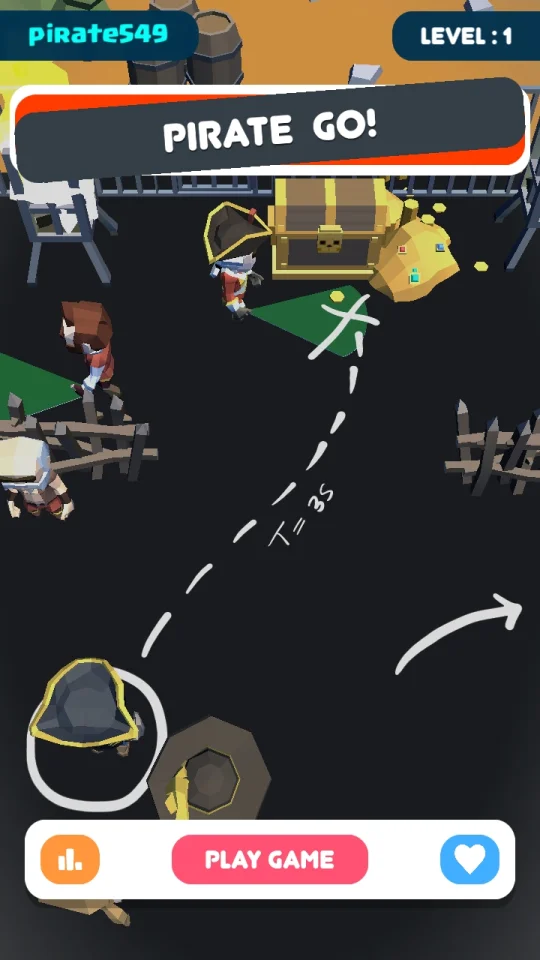 Pirate Go — screenshot 1