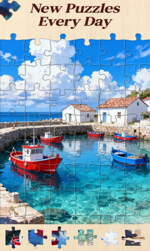 Jigsaw Puzzle | Flutter Android & iOS Game Template with Daily Puzzles — screenshot 2