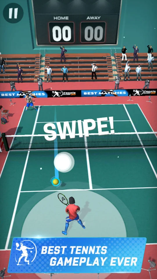 Tennis Game 3D Unity Source Code — screenshot 3