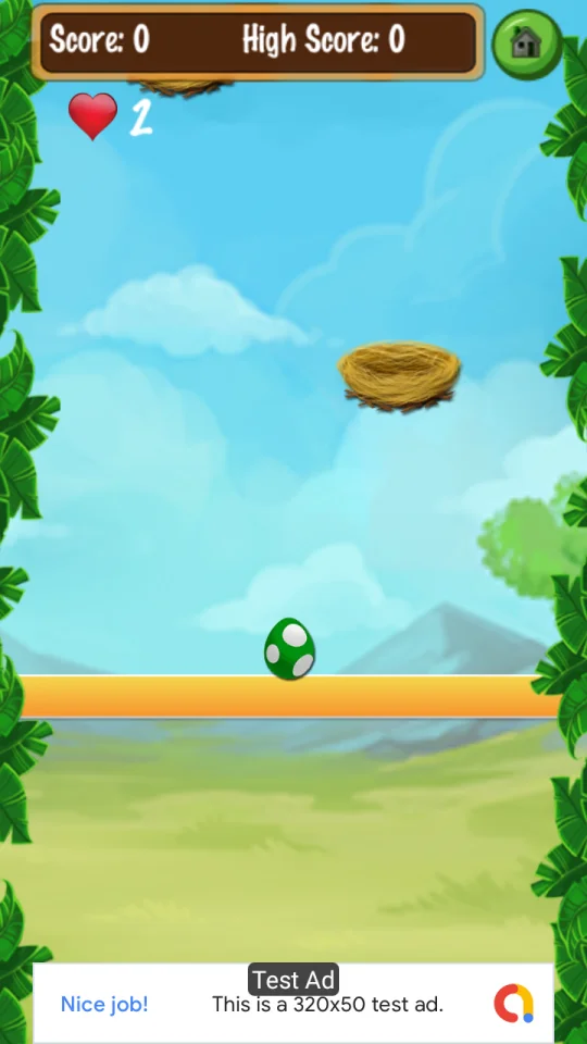 Egg Jumper Unity3D Android Game + AdMob Integrated — screenshot 4
