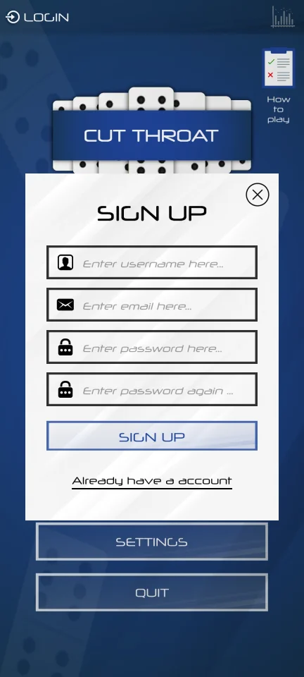 Cut Throat - Dominoes Multiplayer Game (Unity 3D + AdMob + Firebase + Photon) — screenshot 3