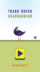 Trash Dove Headbanging Crazy Bird Complete Game