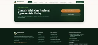 TerraSprout Seed Company Website Template