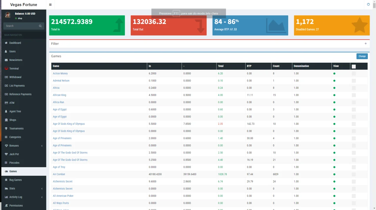 Casino Full Platform - 1180 Games + Exclusive — screenshot 4