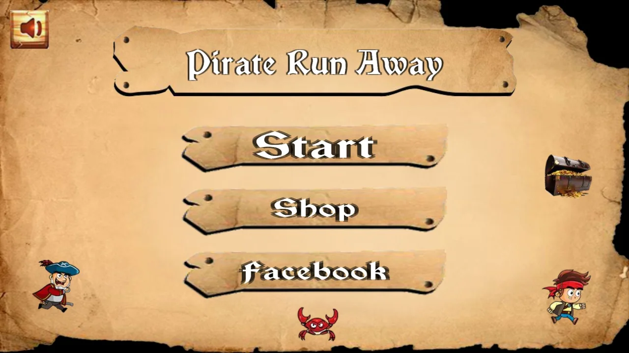 Pirate Run Away Unity Source Code — screenshot 1