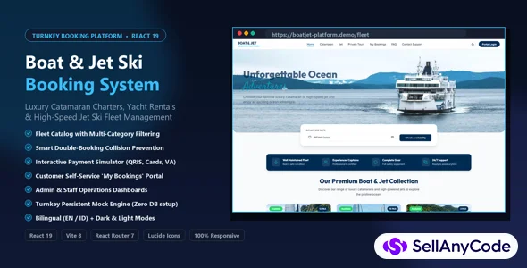 Boat & Jet Ski Booking Platform — cover