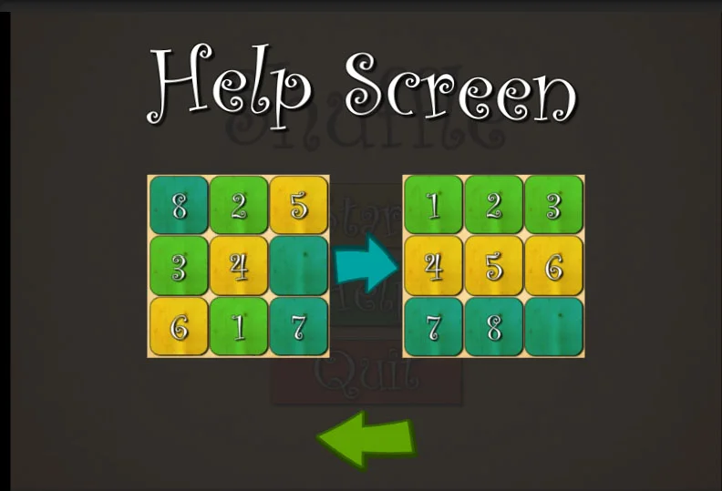 Slide Puzzle Unity3D Source Code + Android & iOS Deployment + AdMob Integrated — screenshot 6