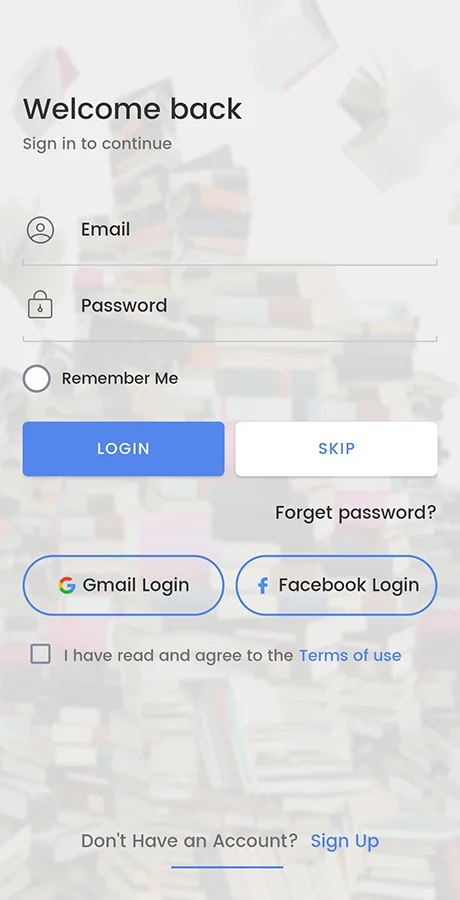 Android EBook App (Books App, PDF, ePub, Online Book Reading, Download Books) — screenshot 2
