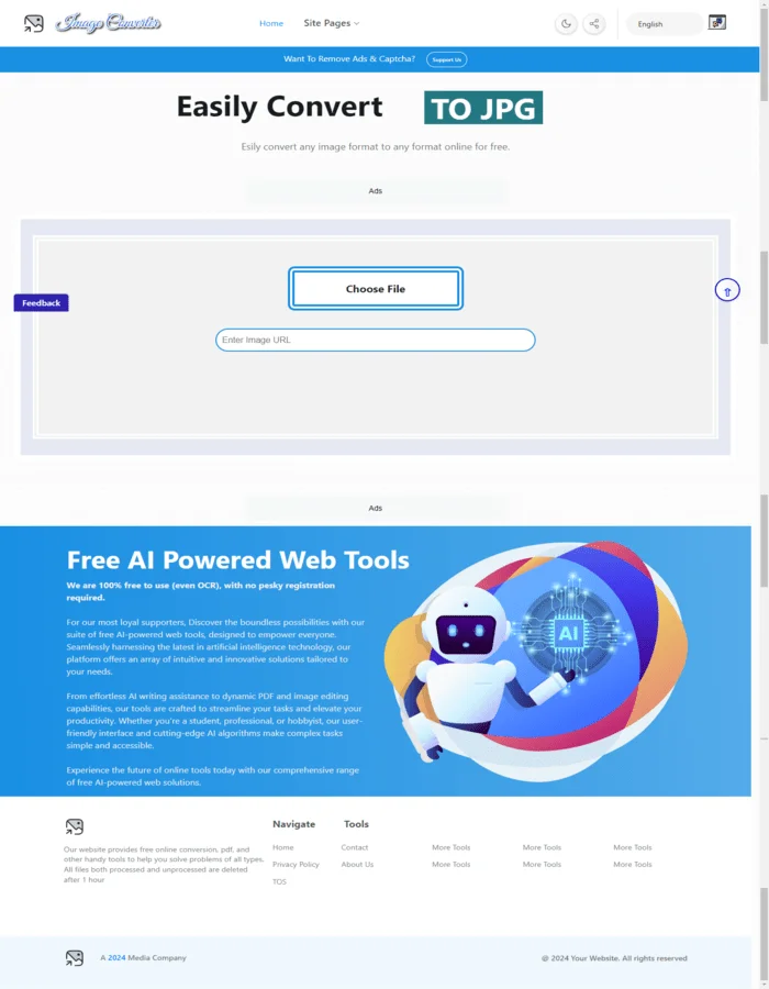 Image Converter PHP — screenshot 1