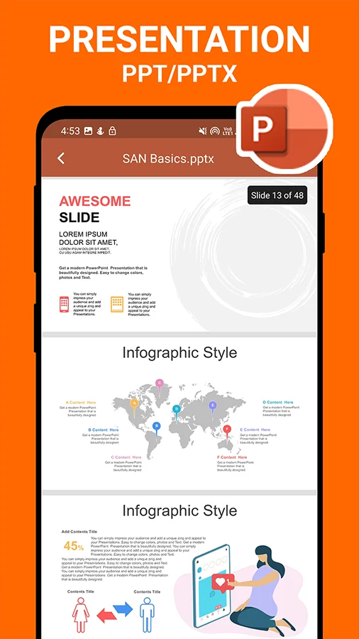 Office Reader Document Viewer Android App — screenshot 4