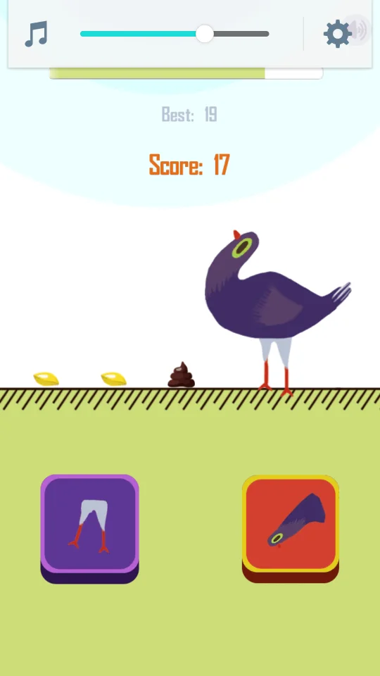 Trash Dove Headbanging Crazy Bird Complete Game — screenshot 4