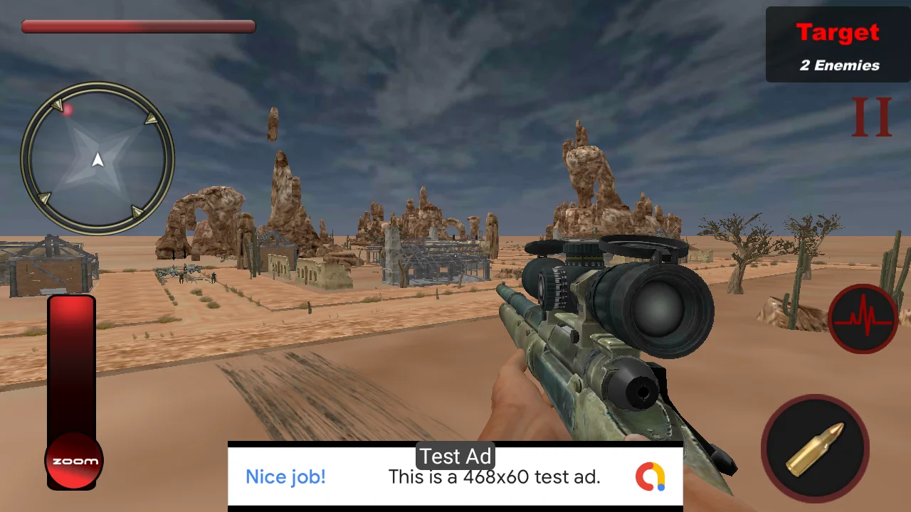 Sniper Army 3D (Unity – AdMob) — screenshot 3