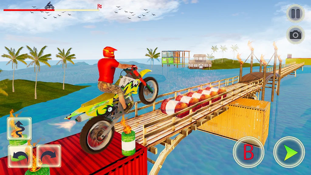 Crazy Bike Stunt - Bike Games — screenshot 1