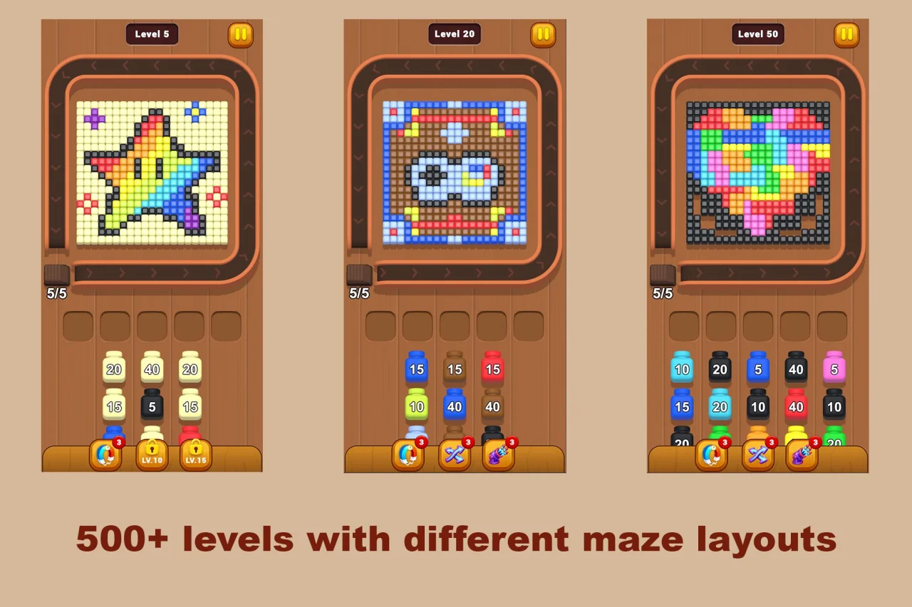 Color Cube Shooter - 500 Levels Editor Unity — screenshot 1