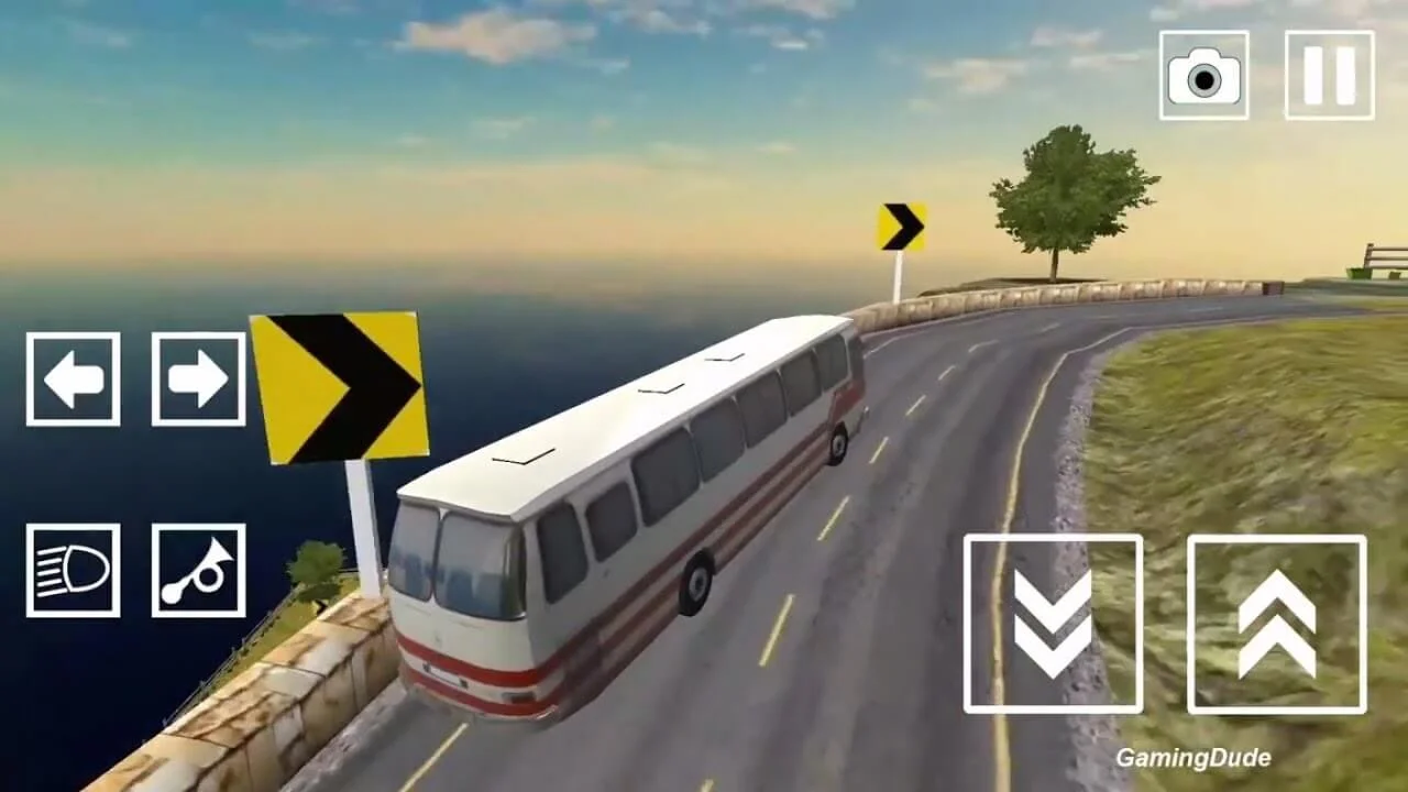 Uphill Bus Chase Racing Simulator: Trailer Bus Chasing 64 Bit Source Code — screenshot 1
