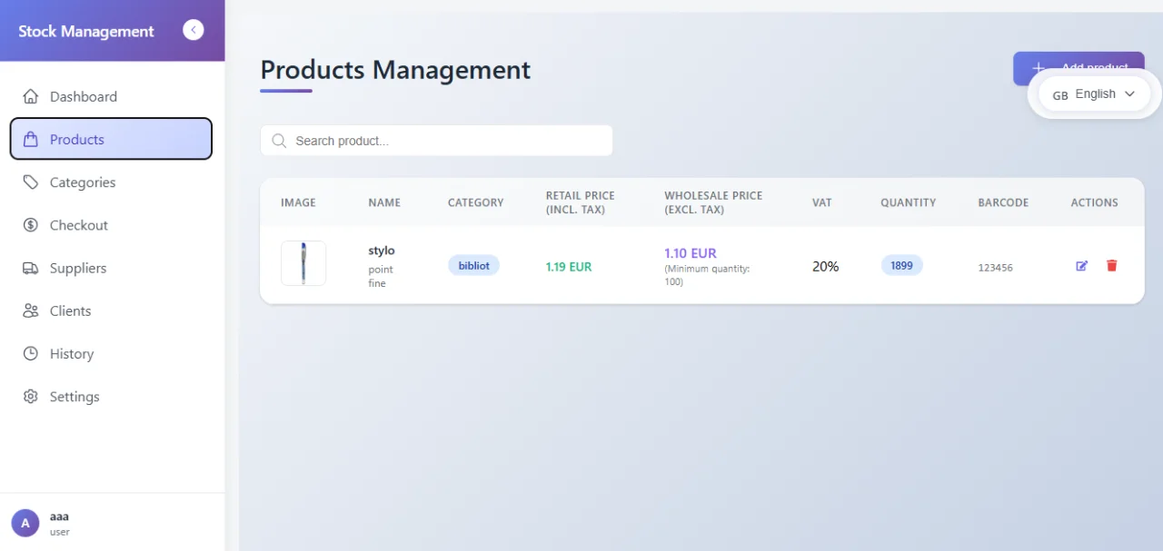 ProStock Manager — screenshot 3