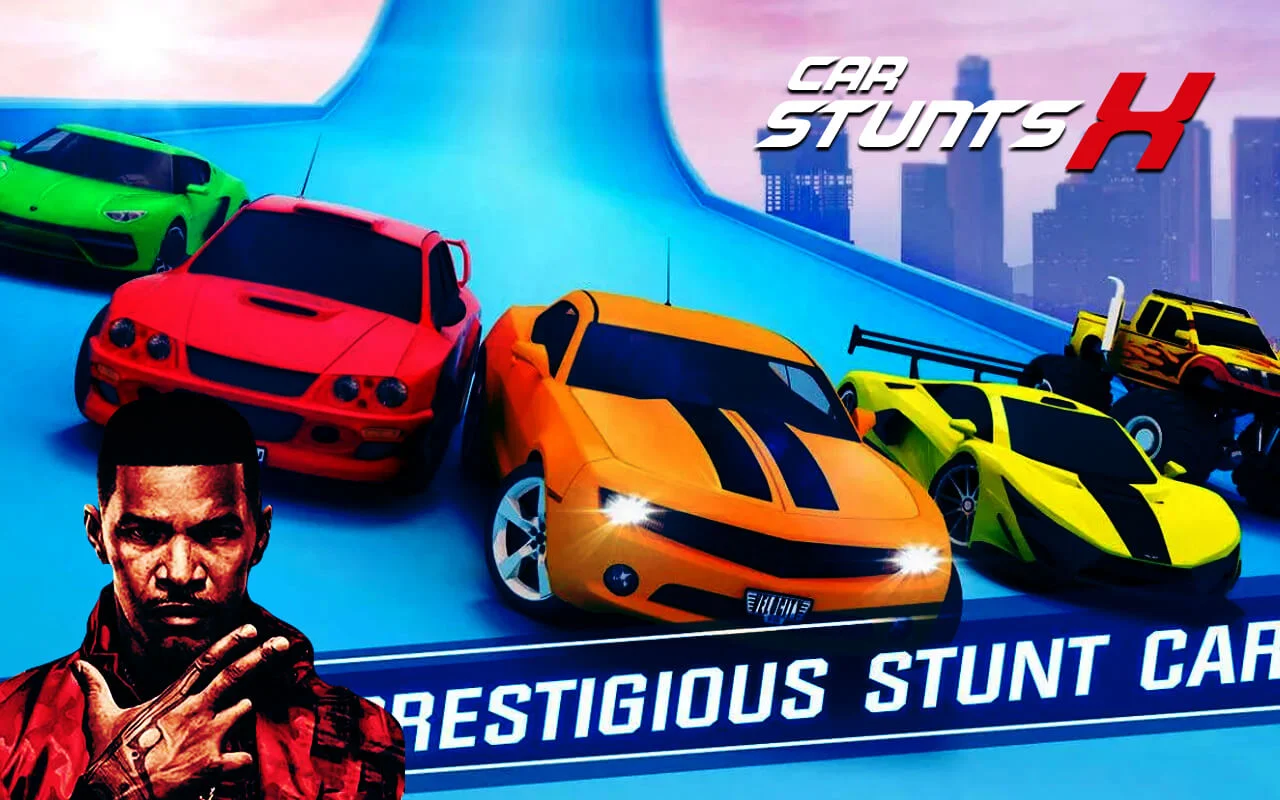 Car Stunts X - Unity Source Codes Game Templates Racing — screenshot 2