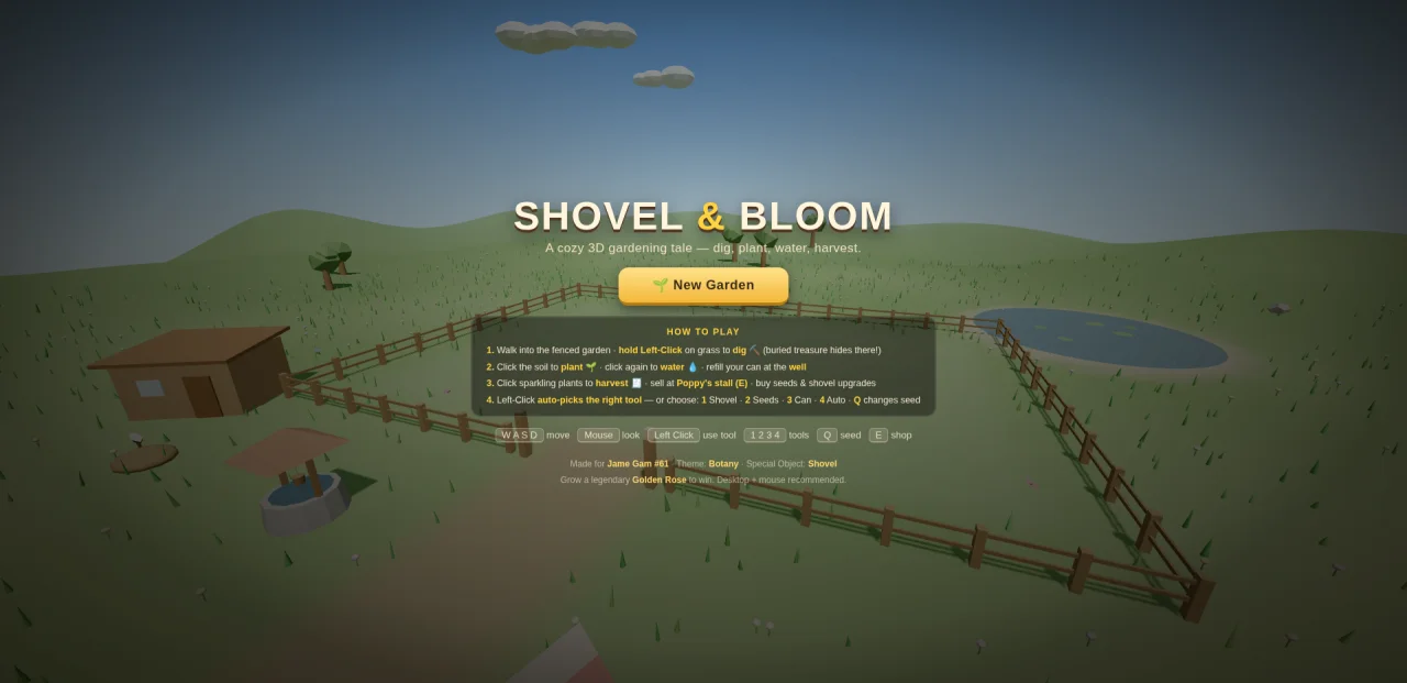 Shovel & Bloom 3D — screenshot 1
