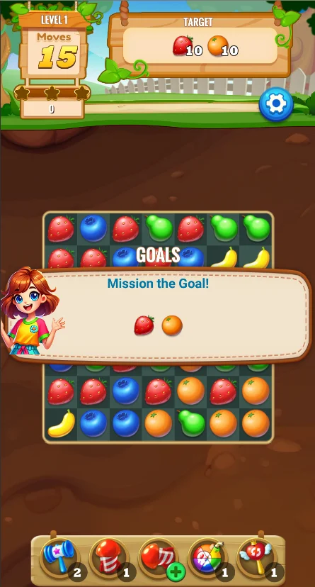 Match 3 Games: Underground Splash Saga Pop Mania **Unity Source Code** — screenshot 6
