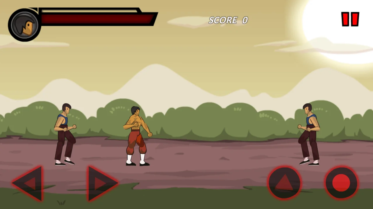 Kungfu 2D Template — screenshot 2