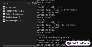 Spotify Playlist Downloader