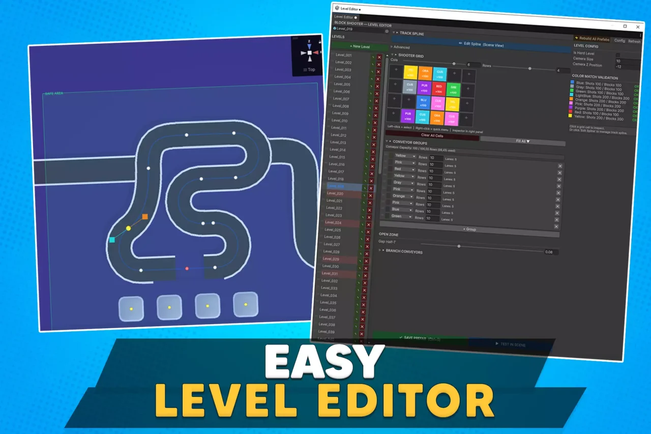 Block Shooter | Puzzle Game Template — screenshot 4