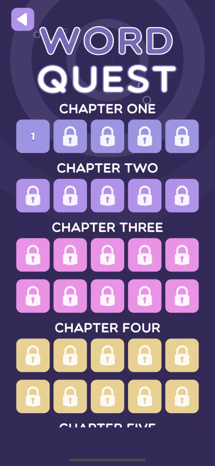 Word Quest + Level Editor — screenshot 2