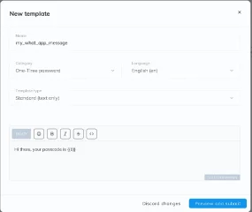 Using C# with 360 Dialog WhatsApp API Templates