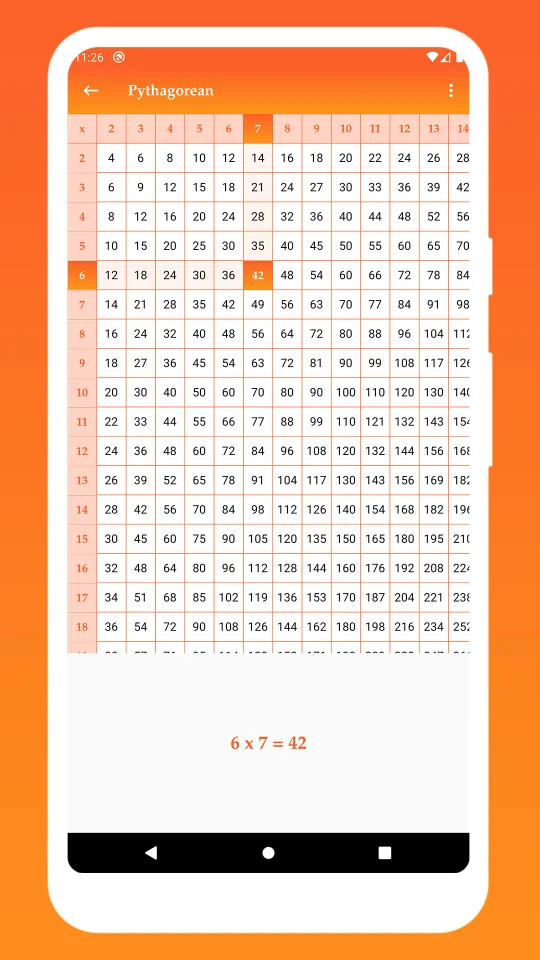 Multiplication Table, Learn and Play — screenshot 3