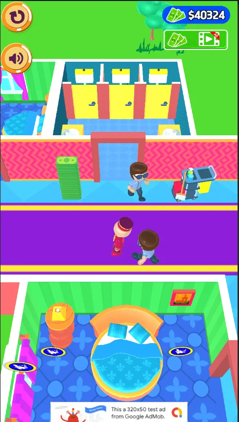 My Perfect Hotel Idle Game Unity Source Code — screenshot 9