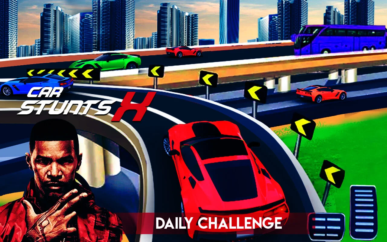 Car Stunts X - Unity Source Codes Game Templates Racing — screenshot 4